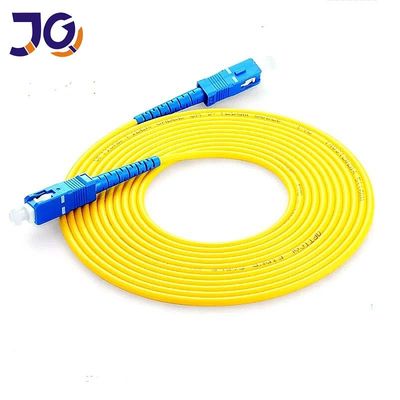 SC/SC Fibra Óptica Single Multi Mode Fibra para FTTH 1m 2m 5m 10m
