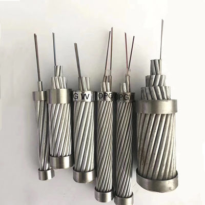 2km 4 cabo de fibra ótica exterior do único modo do núcleo OPGW