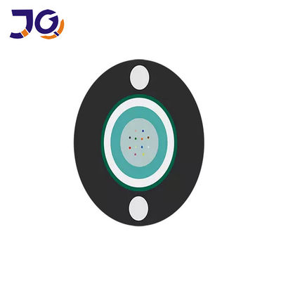 cabo de fibra ótica liso exterior de 12Core 6.0mm GYFXTY