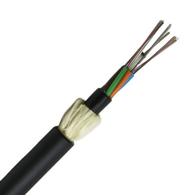 144 cabo de fibra ótica do revestimento ADSS do PE do núcleo 3km G652D