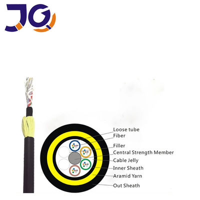 Preço de fábrica de boa qualidade 24Core 48Core SM G652D Single-Sheath All-Dielectric ADSS Aerial Fiber Optic Cable