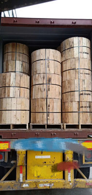 cabo de fibra ótica GYFXTY do tubo dois FRP da unidade de 6mm