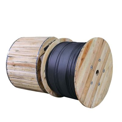 Do núcleo preto de Adss 48 das fibras óticas de G652d Adss cabo de fibra ótica aéreo do único modo na transmissão de uma comunicação do poder