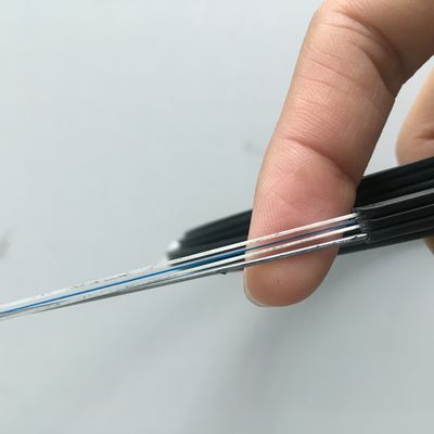 O fio de aço FTTH pendente o cabo GJYXFCH 1 2 4 fibra do núcleo G.657A
