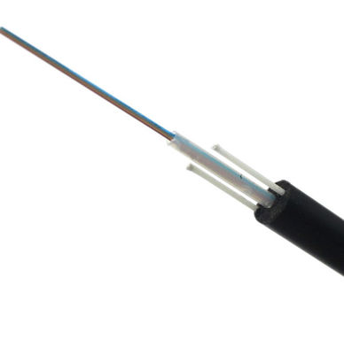 6 cabo de fibra ótica exterior do modo G652D do núcleo GYFXTY único