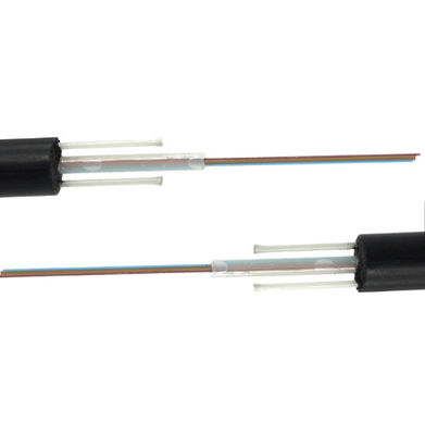 6 cabo de fibra ótica exterior do modo G652D do núcleo GYFXTY único