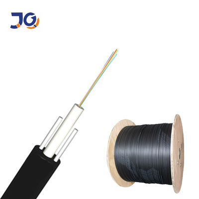 6 cabo de fibra ótica exterior do modo G652D do núcleo GYFXTY único