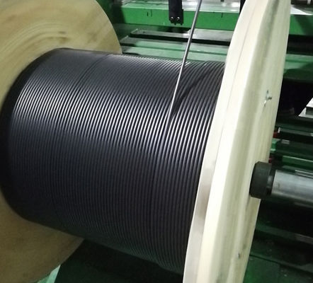 24 membros de força não metálicos exteriores do cabo de fibra ótica do núcleo encalharam