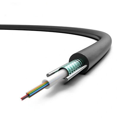 GYXTW preto 12 retira o núcleo do cabo de fibra ótica G652 aéreo