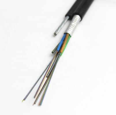 A fibra ótica personalizada do comprimento cabo pendente a figura 144 núcleos de Ftth