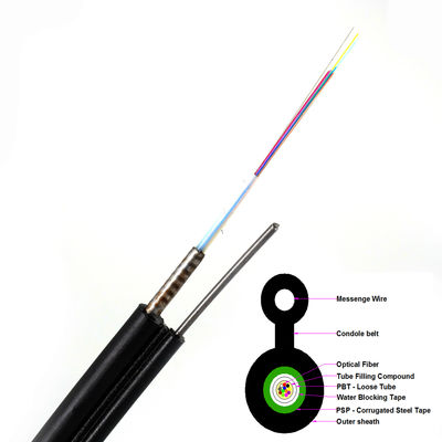 48 cabo de fibra ótica exterior do núcleo GYTC8S para uma comunicação