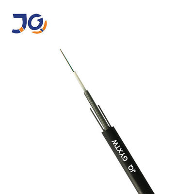 Tubo fraco do cabo de fibra ótica G652D do núcleo de GYXTW 12 blindado com fios de aço