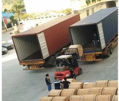 Tubo fraco do cabo de fibra ótica G652D do núcleo de GYXTW 12 blindado com fios de aço