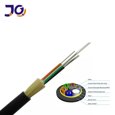FCC 6 8 cabo de fibra ótica fraco encalhado núcleo do tubo ADSS