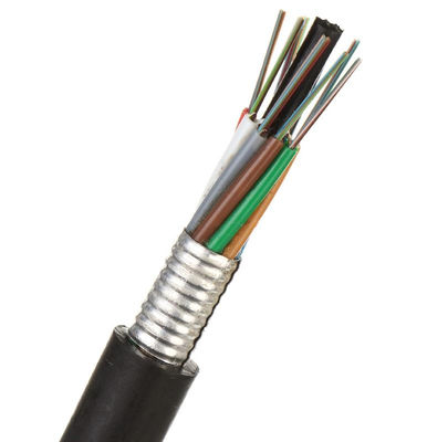 Venda a quente fibra óptica 144 288 núcleos exterior blindado subterrâneo à prova d'água cabo de fibra óptica GYTA 1km 2kmPrice