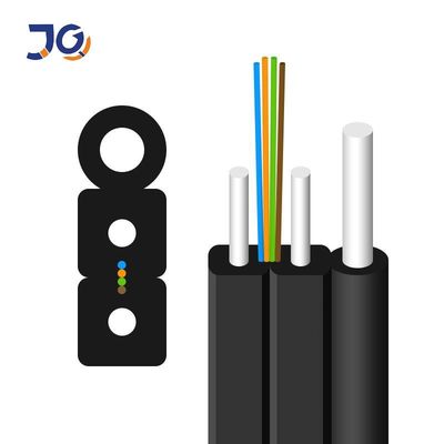 GJYXCH Outdoor FTTH Fibra Óptica Drop Cable Aço fio mensageiro auto-sustentável