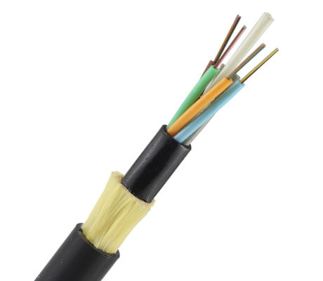 Toda a fibra dielétrica do núcleo ADSS OFC da força 24 do único modo FRP de Aireal