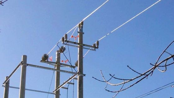 bainha aérea do cabo FRP da fibra do núcleo de Armoring 24 do período de 100m autossuficiente