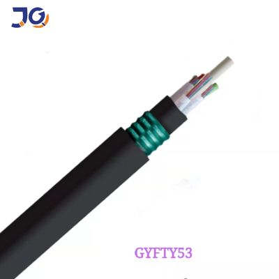 Cabo de fibra óptica GYFTY53 de 48 núcleos UG subterrâneo SM/MM com dupla capa