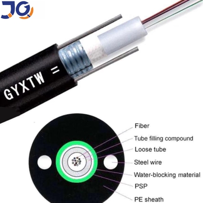 Cabo de fibra ótica exterior de Optique GYXTW do modo de Unitube único