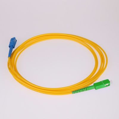 Cabo híbrido da fibra de Jumper Simplex Singlemode 3.0mm Lszh