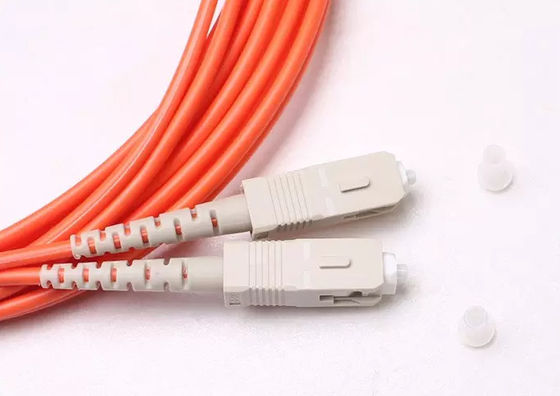 Cabo de remendo multimodo frente e verso da fibra ótica da personalização FTTH OM3 3.0mm