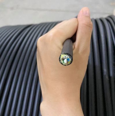 96 força do cabo de fibra ótica FRP do núcleo ADSS para a transmissão de alta tensão aérea