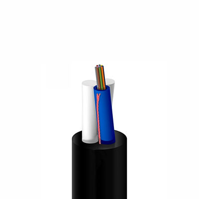 12 viagem aérea do cabo ótico do núcleo ASU para a fibra ótica