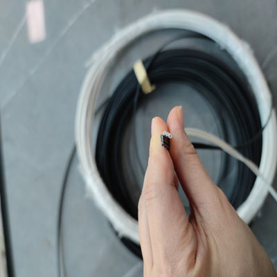 Cabo pendente da fibra ótica do núcleo FTTH do único modo 8