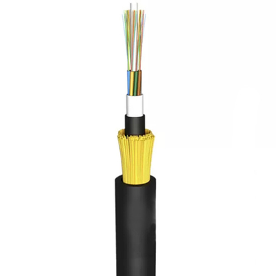 Cabo de fibra ótica 12 de G652D ADSS 24 32 48 72 96 cabo de uma comunicação de 144 núcleos