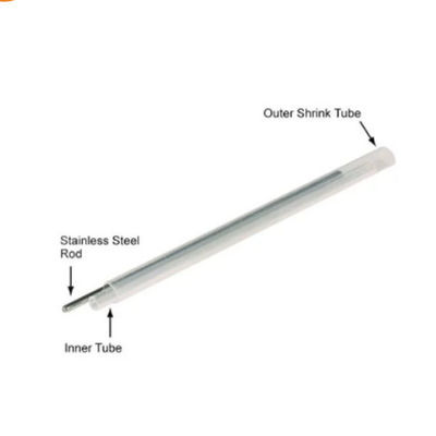 Aqueça - a luva de fibra ótica 45mm da proteção shrinkable da tala