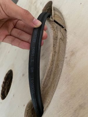 Cabo de fibra ótica aéreo blindado dos núcleos GYTC8S da fita de aço 96