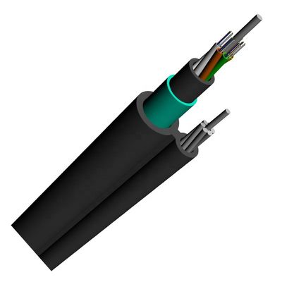 Figura exterior 8 único cabo de fibra ótica blindado DJSA do revestimento dobro