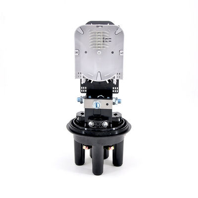 Cúpula impermeável IP68 Fibra Óptica Splice fechamento preço Plástico 1 em 4 fora