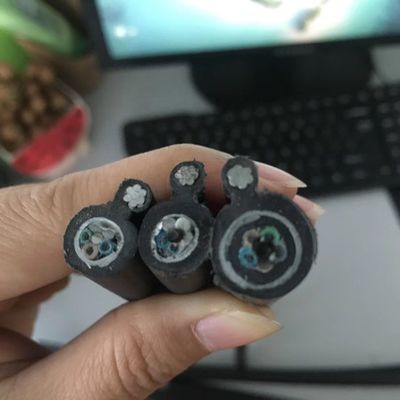 Figura 8 Cabo de fibra óptica de modo único G652d blindado GYTC8S GYTC8A