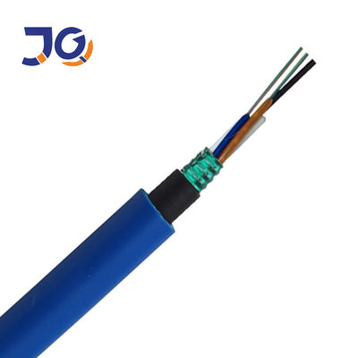 MGTSV Mineração Fibra óptica cabo 24 núcleo G652D modo único fio de aço blindado mina de carvão de dutos externos