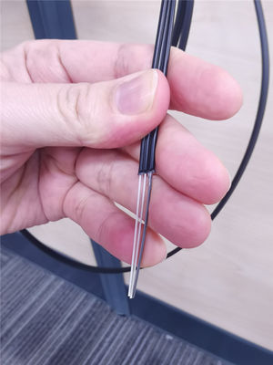 Núcleos óticos do único modo G657a 1/2/4 de cabo pendente dos trabalhos em rede FTTH