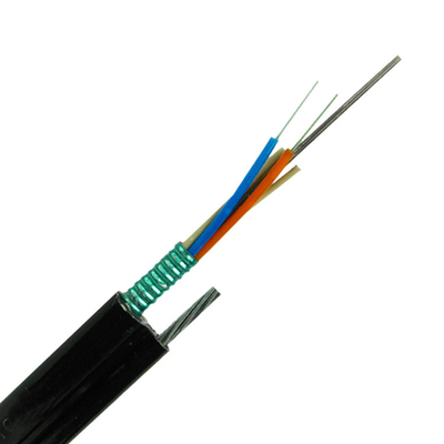 144 núcleos mensageiro exterior Fiber Optic Cable gytc8s de 96/