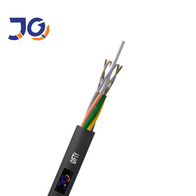 Área exterior Modo único Ducto G652D FRP membro de resistência 12 24 48 96 núcleo cabo de fibra óptica fibra óptica GYFTY