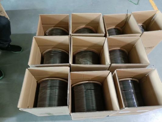 Cabo pendente da fibra ótica do núcleo FTTH do único modo 8