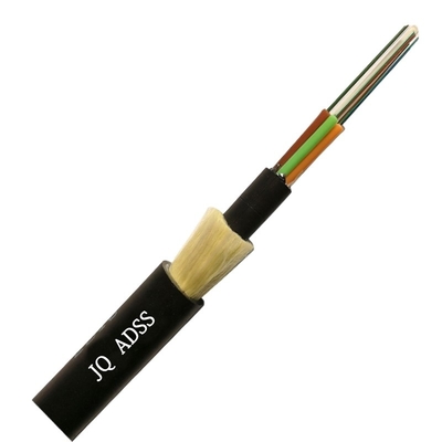 Cabo de fibra ótica exterior 12 do único modo de ADSS 24 núcleos 48 96 144 192 288