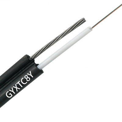 Autossuficiente cabo de fibra ótica aéreo exterior FTTH Gyxtc8s 4 do figo 8 núcleo 6 8 12
